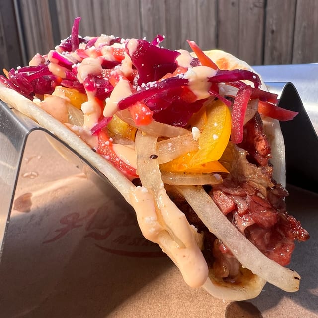 (Limited Time) House-Made “Ruben” Taco.